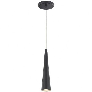 Eurofase Lighting Sliver 1 - Light Pendant in  Black - 1 of 2