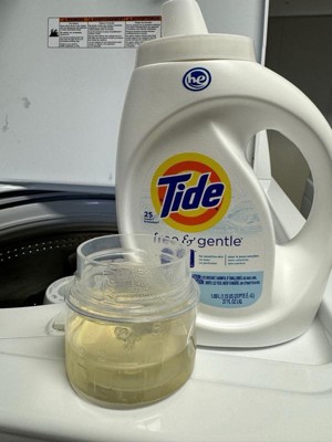 Tide Liquid High Efficiency Hygenic Clean Laundry Detergent - Free & Gentle  : Target