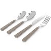 Gibson Garden Cottage 16 Piece Stainless Steel Flatware Set - 2 of 4