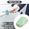 Unique Bargains Compatible 4 Button Car Key Fob Cover for Cadillac Escalade ATS CTS - 2 of 4