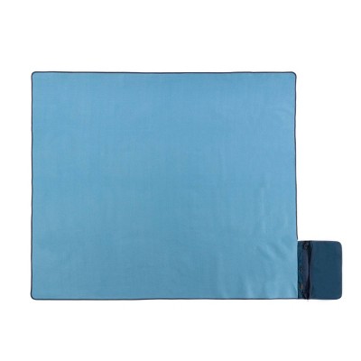 Oniva 70"x80" Portable Outdoor Picnic Blanket - Dusty Blue