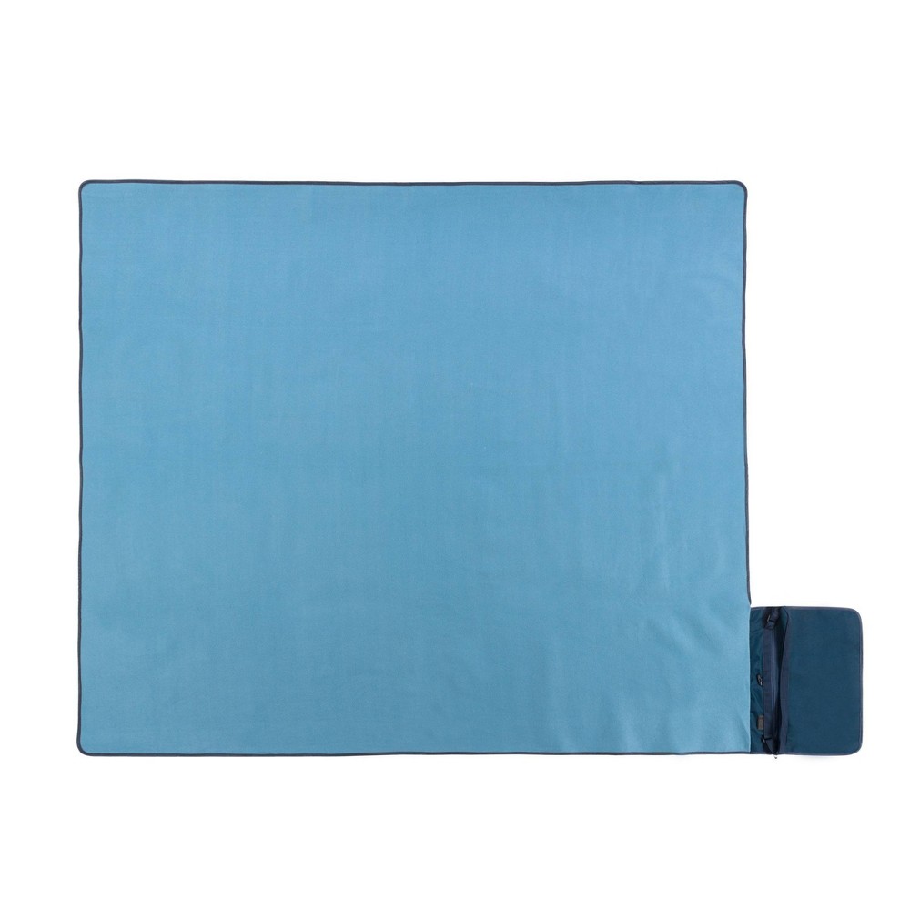 Oniva 18"x11" Portable Outdoor Picnic Blanket - Dusty Blue