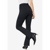 Roaman's Women's Plus Size Tall Bootcut Ultimate Ponte Pant - image 3 of 4