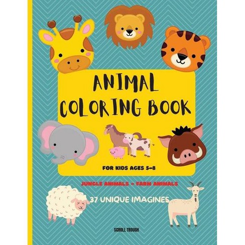 Download Animal Coloring Book By Wilfrid Stone Paperback Target