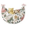 Sweet Jojo Designs Girl Baby Crib Bedding Set - Vintage Floral Pink Green and Yellow 11pc - 4 of 4