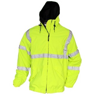 Solar 1 Clothing Reflective Rain Jacket with Hood RJ02 - 1 of 3