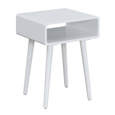 Napa End Table with Shelf White - Breighton Home