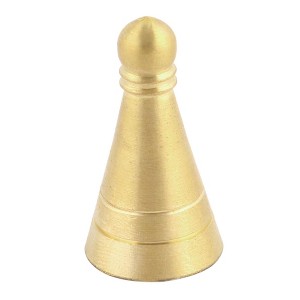 Unique Bargains Family Teahouse Tower Design Gift Incense DIY Tool Brass Tone 1.4" Height - 1 of 4
