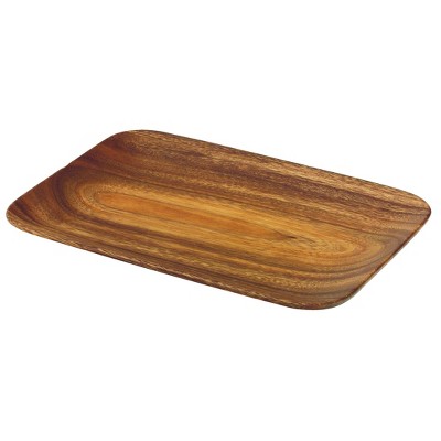 Pacific Merchants Acaciaware 10.5 x 7.25 Inch Rectangular Tray