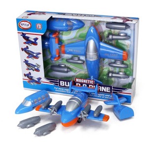 Popular Playthings Magnetic Build-a-Truck Plane - 1 of 3