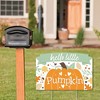 Big Dot of Happiness Little Pumpkin - Fall Birthday Party or Baby Shower Yard Sign Lawn Decorations - Hello Little Pumpkin Party Yardy Sign - 2 of 4