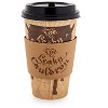 Silver Buffalo Harry Potter Leaky Cauldron 16oz Paper Travel Cup With Lid 8-Pack - 2 of 4