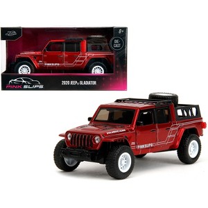 2020 Jeep Gladiator Pickup Truck Candy Red "Pink Slips" Series 1/32 Diecast Model Car by Jada - 1 of 4