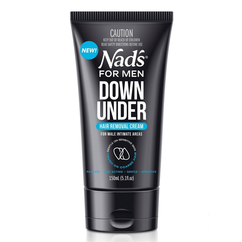 Nad&#39;s For Men Down Under Hair Removal Cream - 5.1oz, 1 of 6