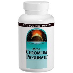 Mega Chromium Picolinate 300mcg by Source Naturals, Inc.  -  120 Tablet - 1 of 1
