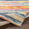 Livabliss Floransa 5'3"x7'1" Rectangle Woven Indoor Area Rugs Cream: Stain-Resistant Polypropylene, Plaid Pattern - 4 of 4