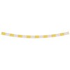 Beistle Pageant Garland, 7" x 14' 6", (2/Pkg) Yellow - 3 of 4