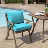 ARDEN Outdoor Dining Chair Cushion Set 21 x 21 - 2 of 4