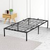 Heavy Duty Metal Platform Bed Frame with Steel Support, Storage Space, Noise-Free Design, Easy Assembly, No Box Spring Needed, Black. - 4 of 4