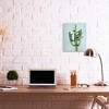 Stupell Industries Desert Cactus over Pastel Blue Canvas Art - 3 of 4
