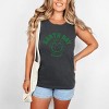 Simply Sage Market S.W.Smiley Earth Day Outline Garment Dyed Tank - 2 of 2
