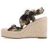 Journee Collection Womens Surria Espadrille Platform Wedge Sandals - 2 of 4
