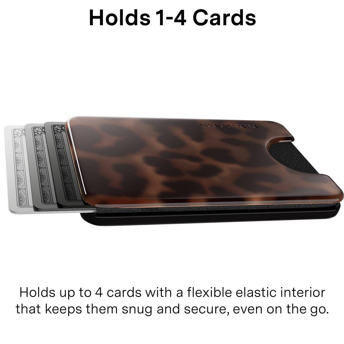 VELVET CAVIAR Phone Accessory Gift Set - Includes Magnetic Wallet, Magnetic Grip & Stand - Black Leather Chain - thumbnail 6