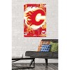 Trends International NHL Calgary Flames - Maximalist Logo 23 Unframed Wall Poster Prints - 2 of 4