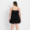 Women's Drop Waist Ruffle Mini A-Line Dress - Future Collective - 2 of 3