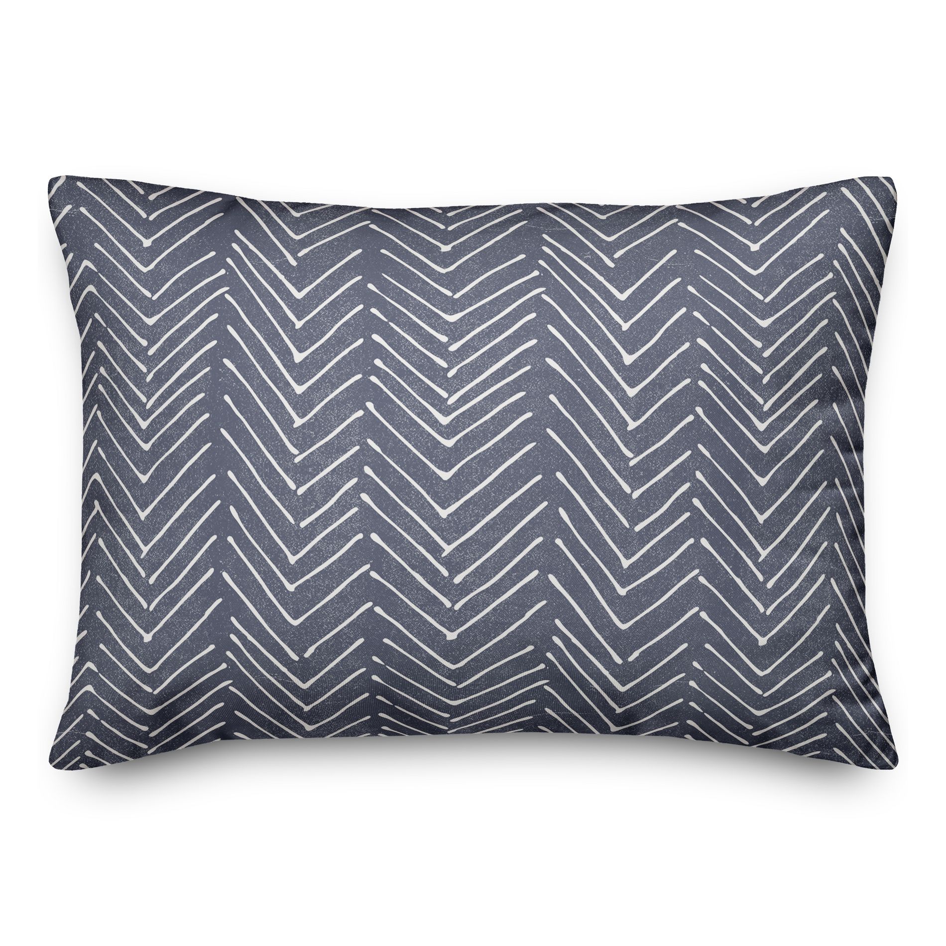 Creative Products Scribble Chevron Indoor / Outdoor Throw Pillow