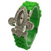 Olivia Pratt Rhinestones Silicone Women Watch - 3 of 4