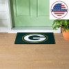 Evergreen Full Color PVC Mat, 16" x 28", Green Bay Packers Indoor and Outdoor Home Decor - 2 of 4