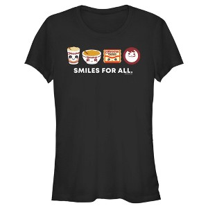 Juniors Womens Maruchan Smiles for All T-Shirt - 1 of 4