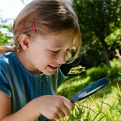 HABA 302492 Terra Kids – Recipiente Con Lupa Para Explorar, Con Agujeros De Aire, Tapa De Rosca, Mango Cómodo, Almacenamiento XXL