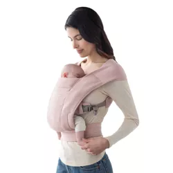 Ergobaby Embrace Cozy Knit Newborn Carrier for Babies - Blush Pink