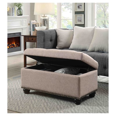 7th Avenue Storage Ottoman - Breighton Home