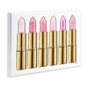 Stupell Industries Pink Gold Lipstick Glam Fashion Wall Plaque Art - 3 of 4