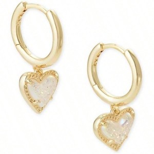 Heart Huggie Earrings for Women, Fashion Elegant and Generous, More Attractive. - 1 of 2