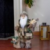 Northlight 24" Beige Santa Claus with Gifts Christmas Figure - 2 of 4