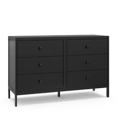 Graco Universal 6-Drawer Double Dresser - Black