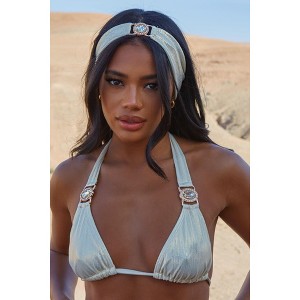 Moda Minx Shimmering Lights 'Ivory' Crystal Headband - 1 of 1