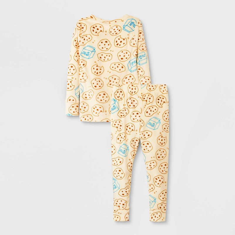  Toddler 2pc Snuggly Soft Pajama Set - Cat & Jack™, 3 of 11