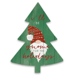 Creative Products Gnome for Holidays 14 x 18.5 Tree Shaped Pallet Wood - 1 of 1