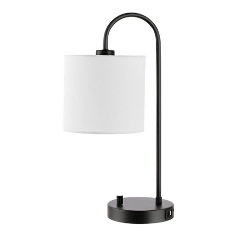 Target orders black desk lamp