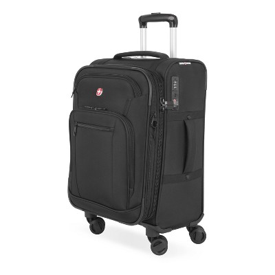 SWISSGEAR Zurich Softside Carry On Suitcase - Black