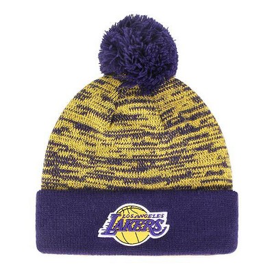 lakers wooly hat