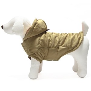 Gooby Alpine Parka for Dogs, Large, Green - 1 of 1