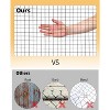 Whizmax Hardware Cloth 1/4 Inch, Chicken Wire Fencing, 24" X 100' Galvanized Wire Mesh Roll, Raised Garden Bed Supports Wire Mesh Fence - 4 of 4