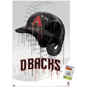 Trends International MLB Arizona Diamondbacks - Drip Helmet 22 Unframed Wall Poster Prints - 1 of 4