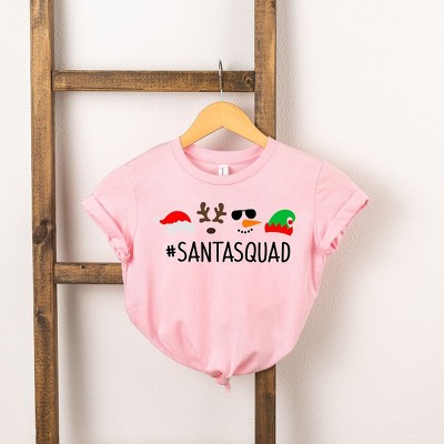 The Juniper Shop Santa Squad Toddler Short Sleeve Tee